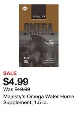 Tractor Supply Company Majesty's Omega Wafer Horse Supplement, 1.5 lb offer