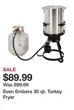 Tractor Supply Company Even Embers 30 qt. Turkey Fryer offer