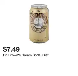 Wegmans Dr. Brown's Cream Soda, Diet offer