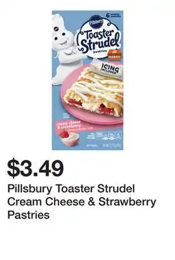 Wegmans Pillsbury Toaster Strudel Cream Cheese & Strawberry Pastries offer
