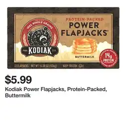 Wegmans Kodiak Power Flapjacks, Protein-Packed, Buttermilk offer