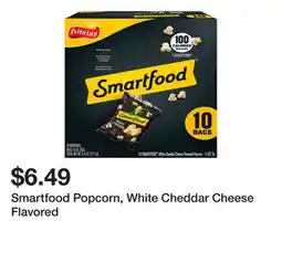 Wegmans Smartfood Popcorn, White Cheddar Cheese Flavored offer