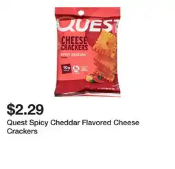 Wegmans Quest Spicy Cheddar Flavored Cheese Crackers offer