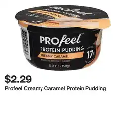Wegmans Profeel Creamy Caramel Protein Pudding offer