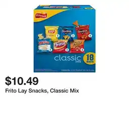 Wegmans Frito Lay Snacks, Classic Mix offer