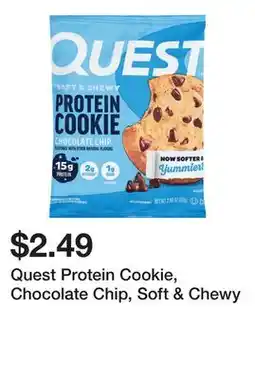 Wegmans Quest Protein Cookie, Chocolate Chip, Soft & Chewy offer