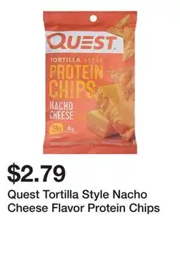 Wegmans Quest Tortilla Style Nacho Cheese Flavor Protein Chips offer