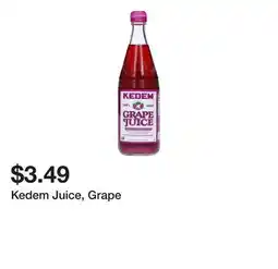 Wegmans Kedem Juice, Grape offer