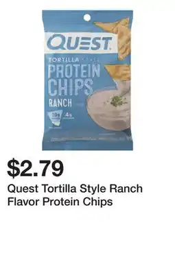 Wegmans Quest Tortilla Style Ranch Flavor Protein Chips offer
