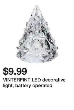 Ikea VINTERFINT LED decorative light, battery operated offer