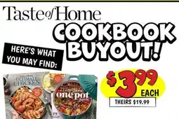 Ollie's COOKBOOK BUYOUT offer