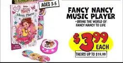 Ollie's NANCY NANCY Music Player offer