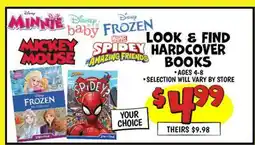 Ollie's LOOK & FIND HARDCOVER BOOKS offer