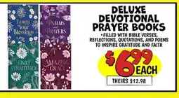 Ollie's DELUXE DEVOTIONAL PRAYERS BOOKS offer