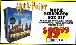 Ollie's MOVIE SCRAPBOOK BOX SET offer