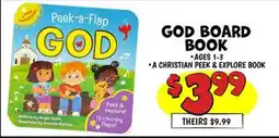 Ollie's GOD BOARD BOOK offer