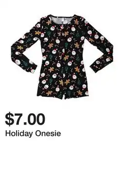 Five Below Holiday Onesie offer