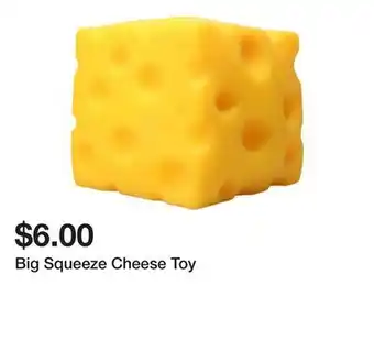 Five Below Big Squeeze Cheese Toy offer