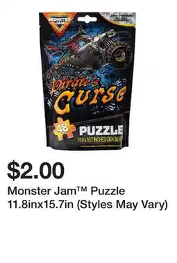 Five Below Monster Jam Puzzle 11.8inx15.7in (Styles May Vary) offer