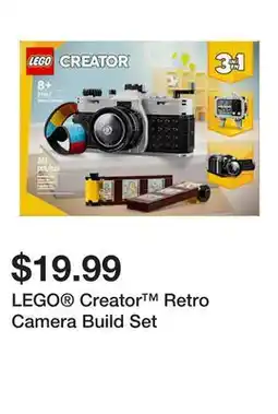 Five Below LEGO Creator Retro Camera Build Set offer