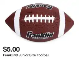 Five Below Franklin Junior Size Football offer