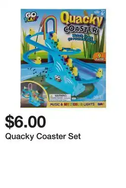Five Below Quacky Coaster Set offer