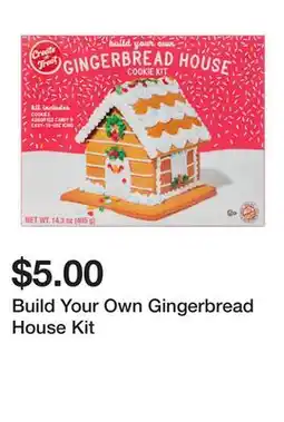 Five Below Build Your Own Gingerbread House Kit offer