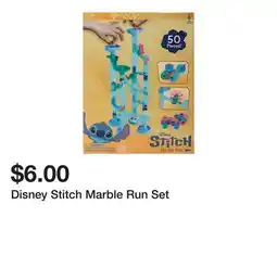 Five Below Disney Stitch Marble Run Set offer