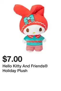 Five Below Hello Kitty And Friends Holiday Plush offer