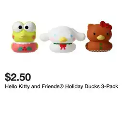 Five Below Hello Kitty and Friends Holiday Ducks 3-Pack offer