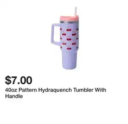 Five Below 40oz Pattern Hydraquench Tumbler With Handle offer
