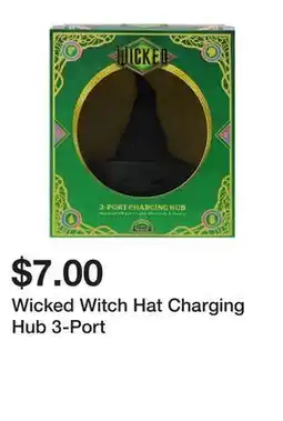Five Below Wicked Witch Hat Charging Hub 3-Port offer