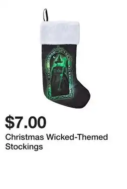 Five Below Christmas Wicked-Themed Stockings offer