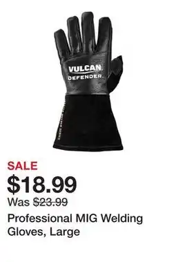 Harbor Freight Tools Professional MIG Welding Gloves, Large offer