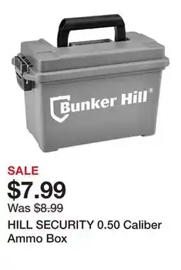 Harbor Freight Tools HILL SECURITY 0.50 Caliber Ammo Box offer