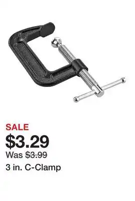 Harbor Freight Tools 3 in. C-Clamp offer