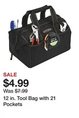 Harbor Freight Tools 12 in. Tool Bag with 21 Pockets offer
