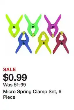 Harbor Freight Tools Micro Spring Clamp Set, 6 Piece offer