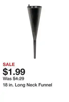 Harbor Freight Tools 18 in. Long Neck Funnel offer