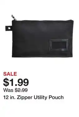 Harbor Freight Tools 12 in. Zipper Utility Pouch offer