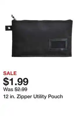 Harbor Freight Tools 12 in. Zipper Utility Pouch offer