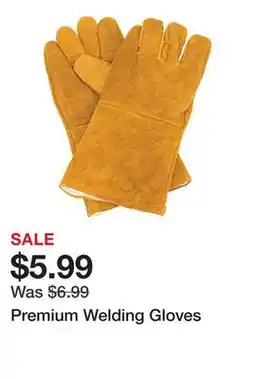 Harbor Freight Tools Premium Welding Gloves offer