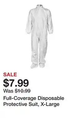 Harbor Freight Tools Full-Coverage Disposable Protective Suit, X-Large offer