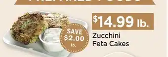 Heinen's Zucchini Feta Cakes offer