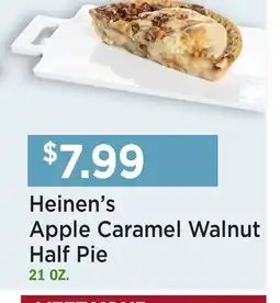 Heinen's Heinen's Apple Caramel Walnut Half Pie offer