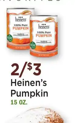 Heinen's Heinen's Pumpkin offer