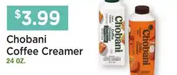 Heinen's Chobani Coffee Creamer offer