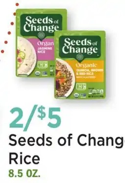 Heinen's Seeds of Change Rice offer