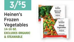 Heinen's Heinen's Frozen Vegetables offer