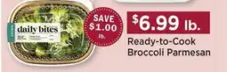 Heinen's Ready-to-Cook Broccoli Parmesan offer